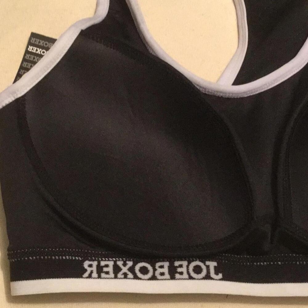 Joe Boxer Scoopneck Sports Bra Large NWT - Picture 4 of 6